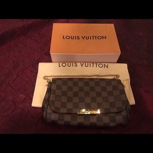Louis Vuitton Ebene Damier Favorite PM
